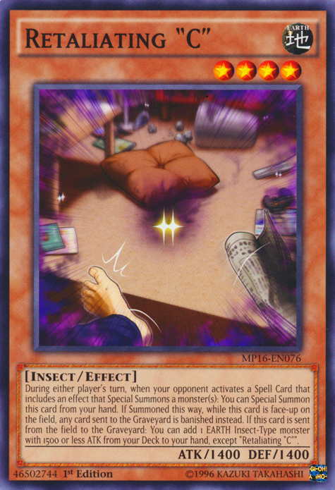 Retaliating "C" [MP16-EN076] Common - Evolution TCG