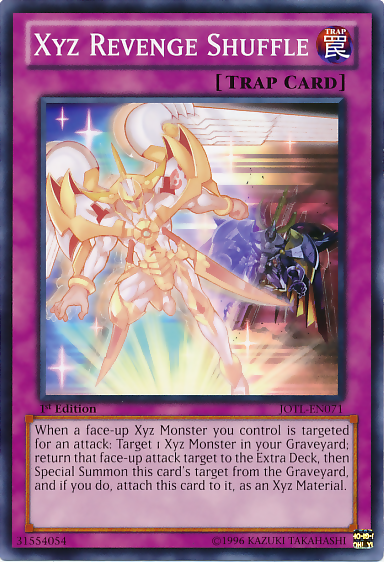 Xyz Revenge Shuffle [JOTL-EN071] Common - Evolution TCG