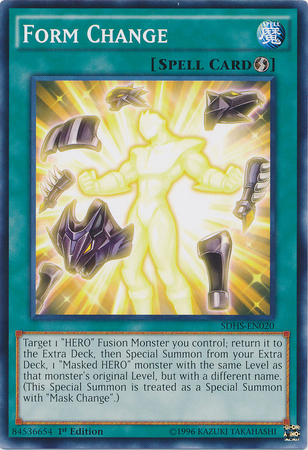 Form Change [SDHS-EN020] Common - Evolution TCG