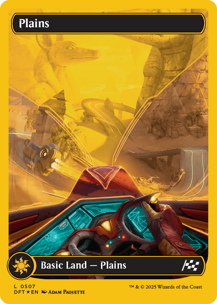 Plains (0507) (First-Place Foil) [Aetherdrift] - Evolution TCG
