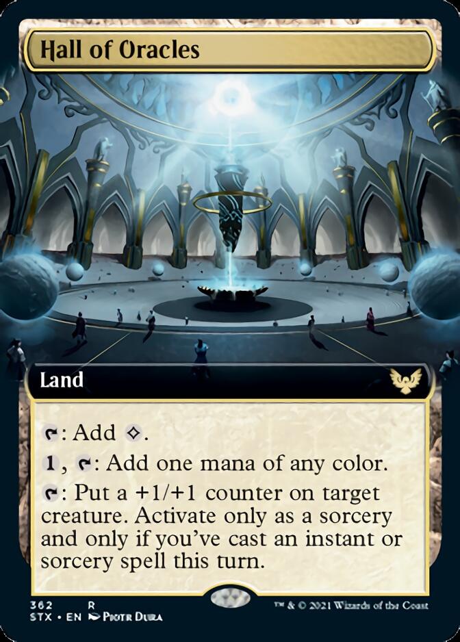 Hall of Oracles (Extended Art) [Strixhaven: School of Mages] - Evolution TCG