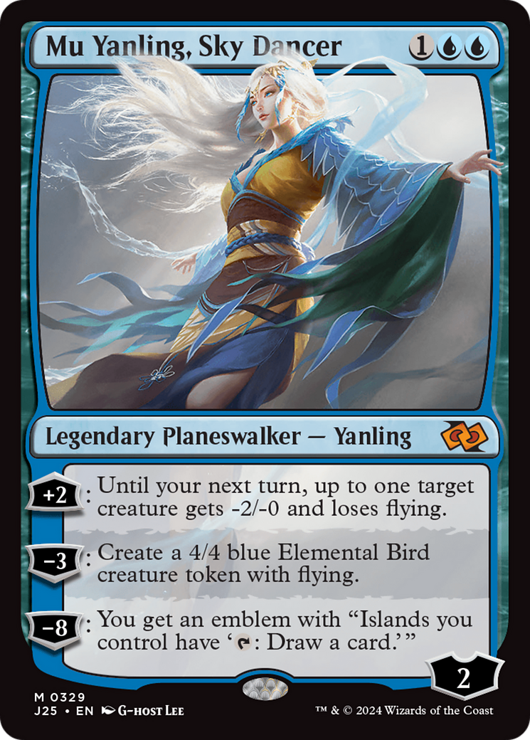 Mu Yanling, Sky Dancer [Foundations Jumpstart] - Evolution TCG
