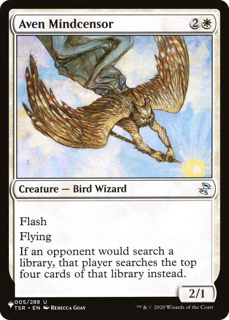 Aven Mindcensor [The List] - Evolution TCG