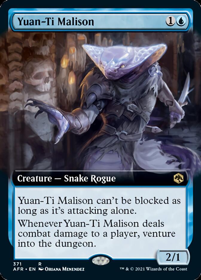 Yuan-Ti Malison (Extended Art) [Dungeons & Dragons: Adventures in the Forgotten Realms] - Evolution TCG