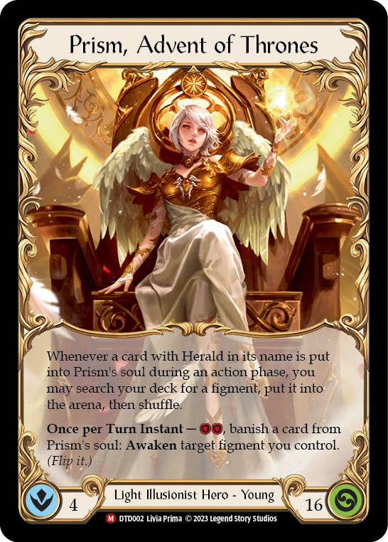 Prism, Advent of Thrones [DTD002] (Dusk Till Dawn) - Evolution TCG