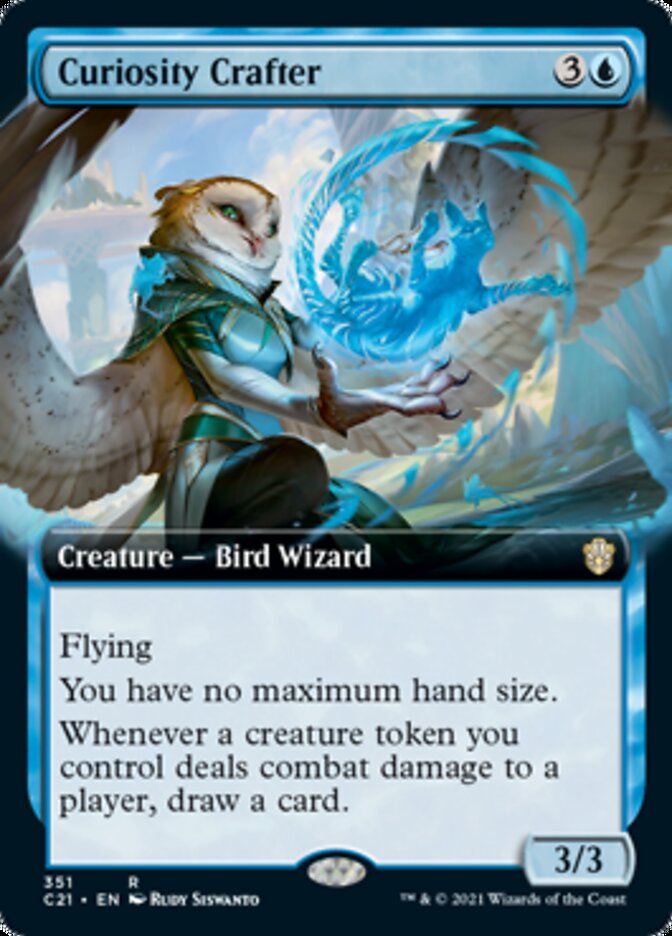 Curiosity Crafter (Extended Art) [Commander 2021] - Evolution TCG