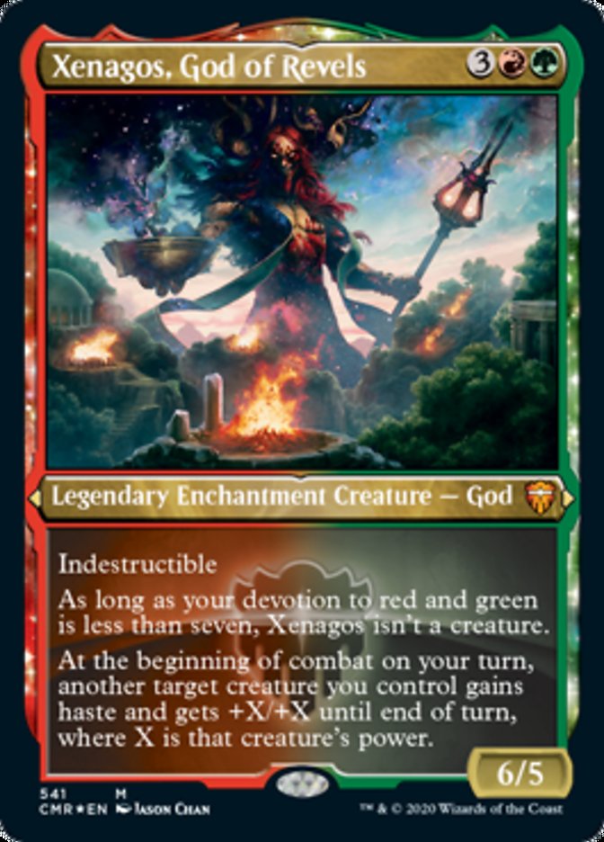 Xenagos, God of Revels (Etched) [Commander Legends] - Evolution TCG