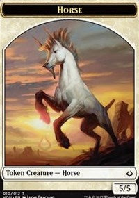 Horse // Zombie Double-Sided Token [Hour of Devastation Tokens] - Evolution TCG