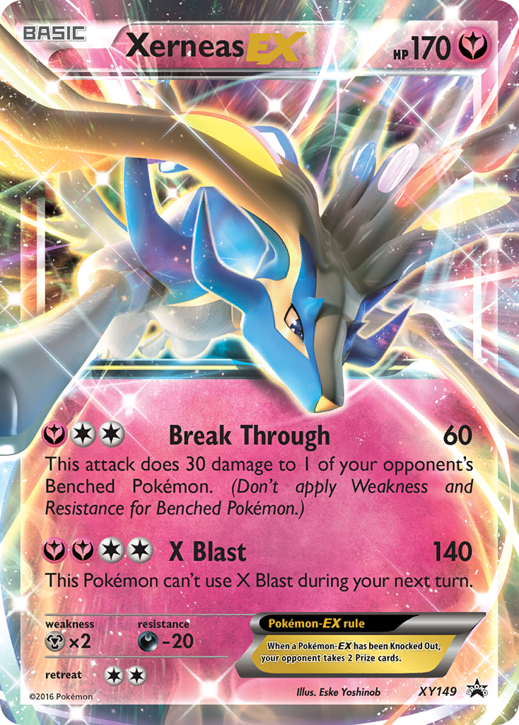 Xerneas EX (XY149) [XY: Black Star Promos] - Evolution TCG