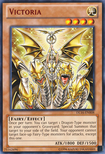 Victoria (Red) [DL16-EN008] Rare - Evolution TCG