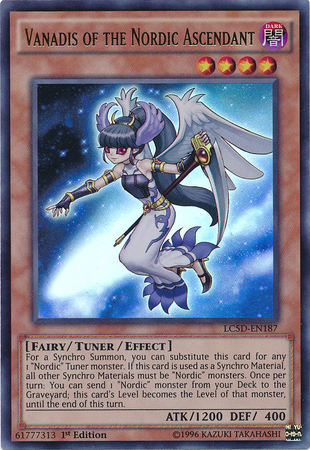Vanadis of the Nordic Ascendant [LC5D-EN187] Ultra Rare - Evolution TCG