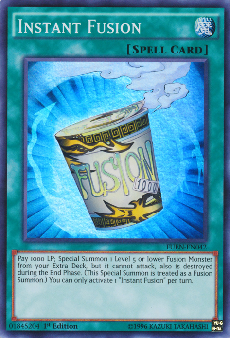 Instant Fusion [FUEN-EN042] Super Rare - Evolution TCG