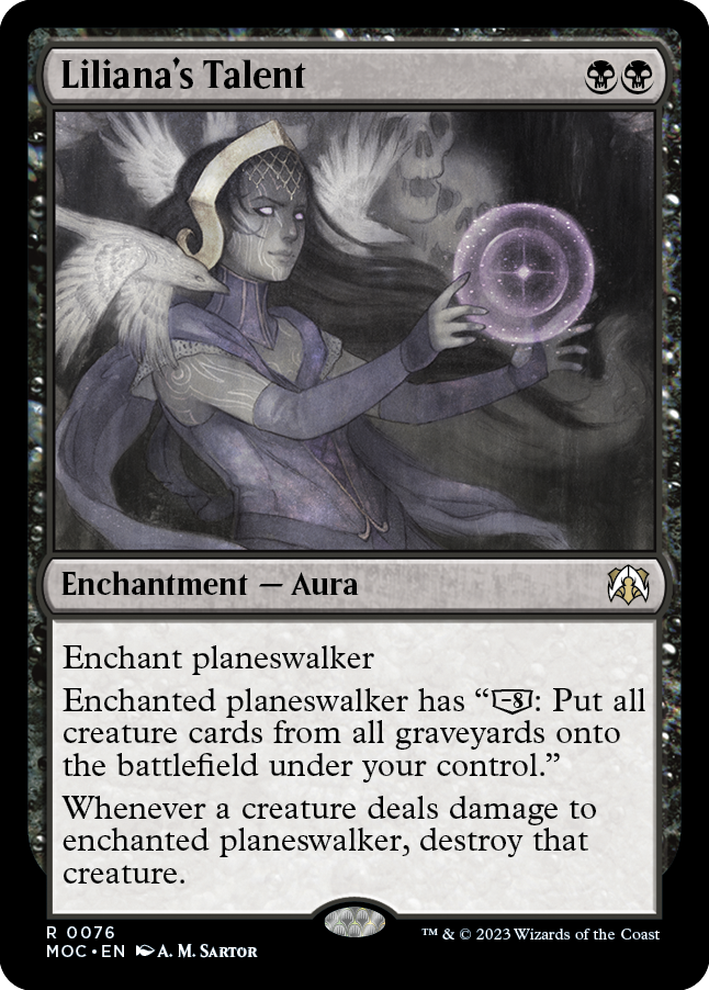 Liliana's Talent [March of the Machine Commander] - Evolution TCG