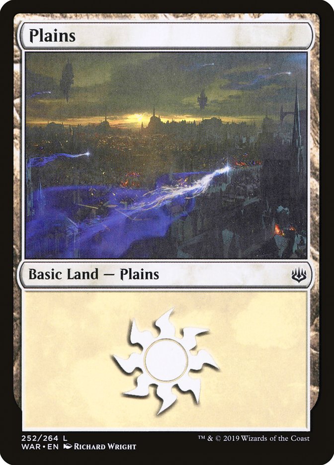 Plains (252) [War of the Spark] - Evolution TCG