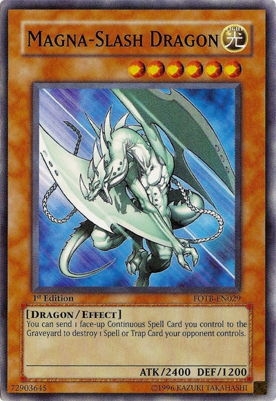 Magna-Slash Dragon [FOTB-EN029] Common - Evolution TCG