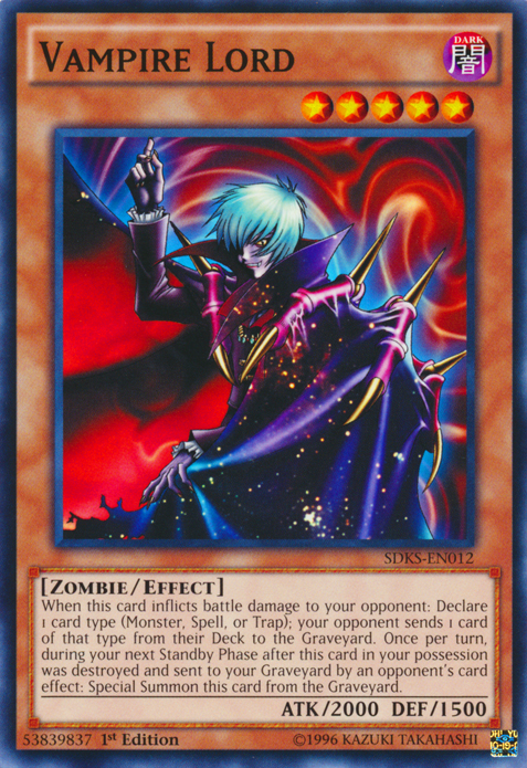 Vampire Lord [SDKS-EN012] Common - Evolution TCG