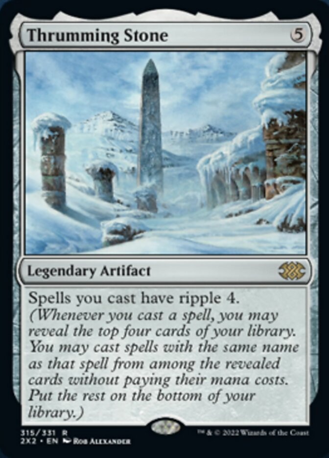 Thrumming Stone [Double Masters 2022] - Evolution TCG