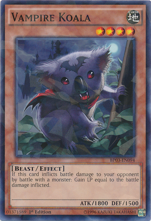 Vampire Koala [BP03-EN094] Shatterfoil Rare - Evolution TCG