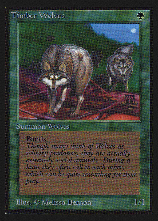 Timber Wolves [International Collectors' Edition] - Evolution TCG