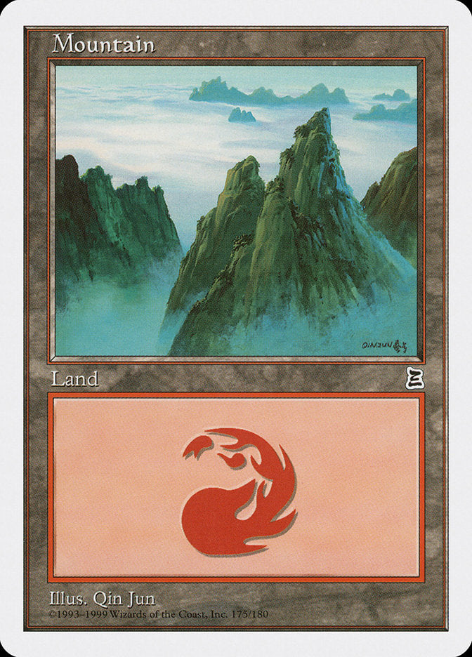 Mountain (175) [Portal Three Kingdoms] - Evolution TCG