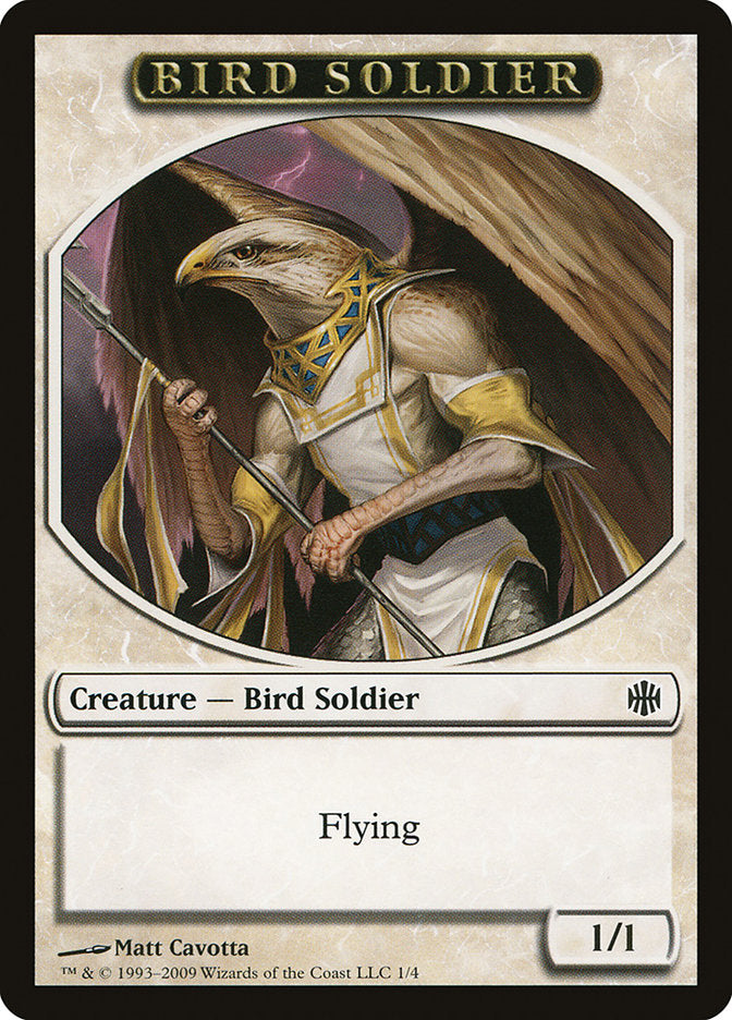 Bird Soldier Token [Alara Reborn Tokens] - Evolution TCG