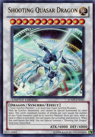 Shooting Quasar Dragon [JUMP-EN055] Ultra Rare - Evolution TCG