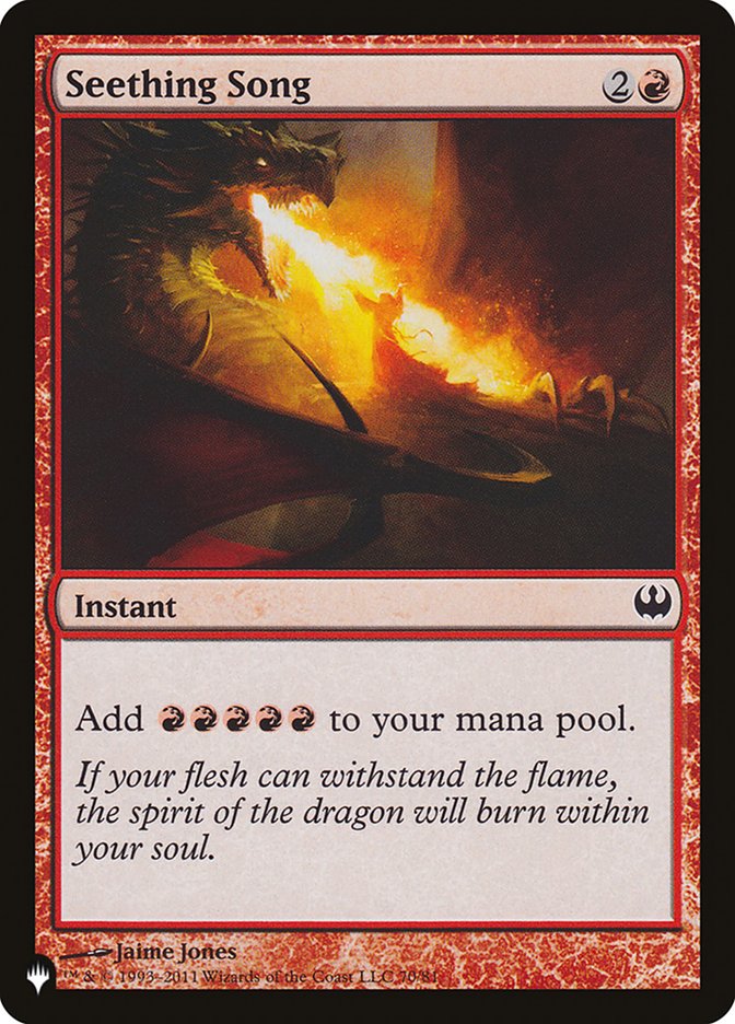 Seething Song [The List] - Evolution TCG