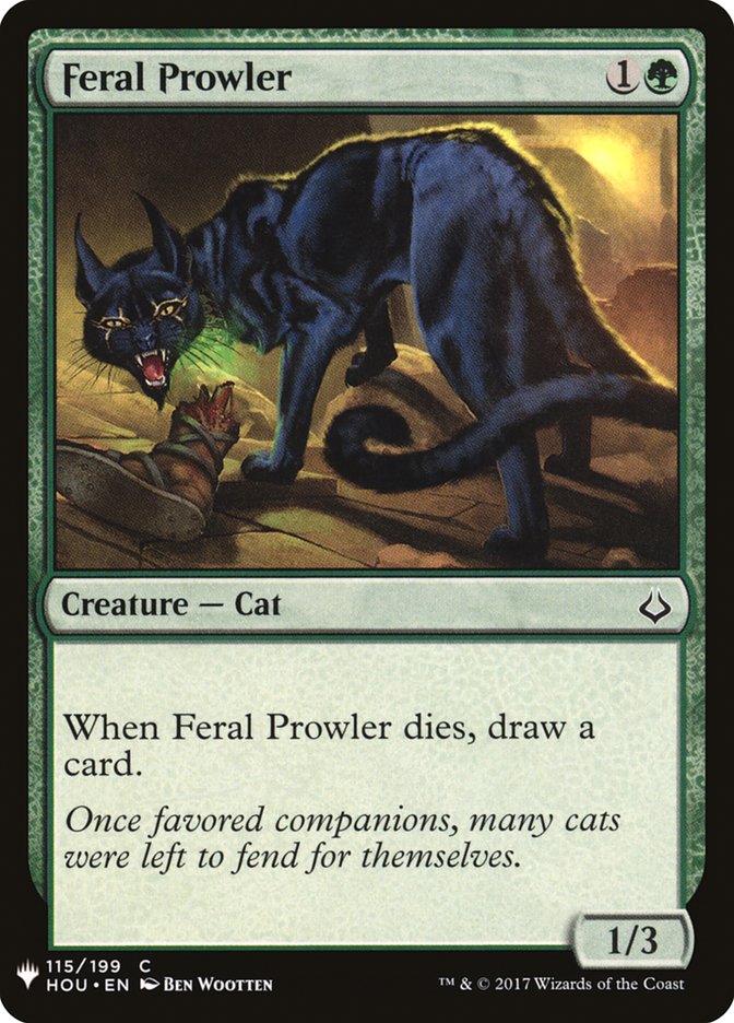 Feral Prowler [Mystery Booster] - Evolution TCG