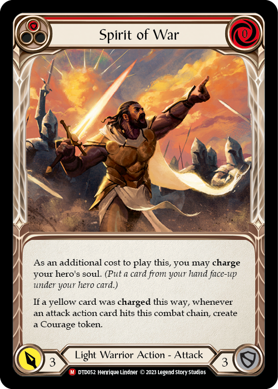 Spirit of War [DTD052] (Dusk Till Dawn) - Evolution TCG