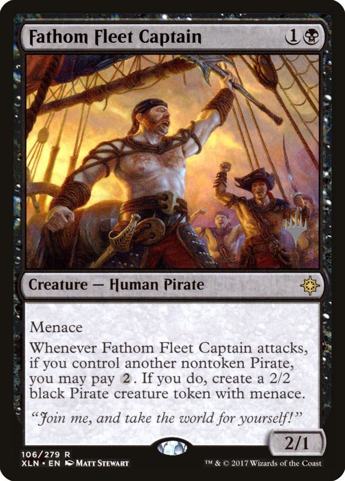 Fathom Fleet Captain (Promo Pack) [Ixalan Promos] - Evolution TCG