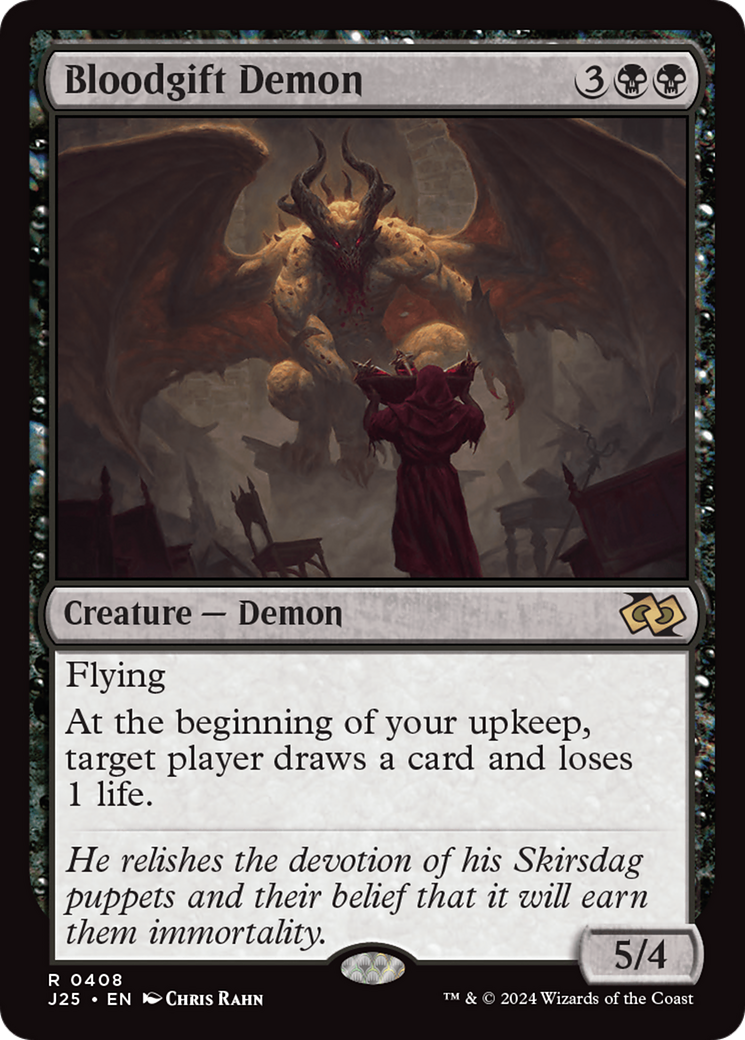 Bloodgift Demon [Foundations Jumpstart] - Evolution TCG