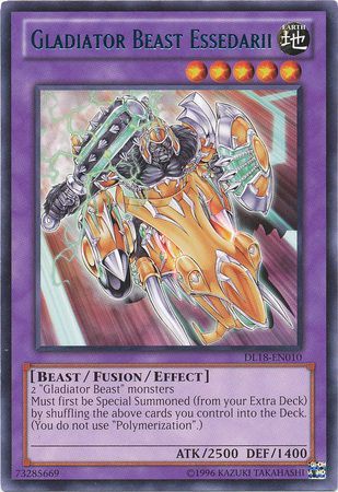 Gladiator Beast Essedarii (Blue) [DL18-EN010] Rare - Evolution TCG