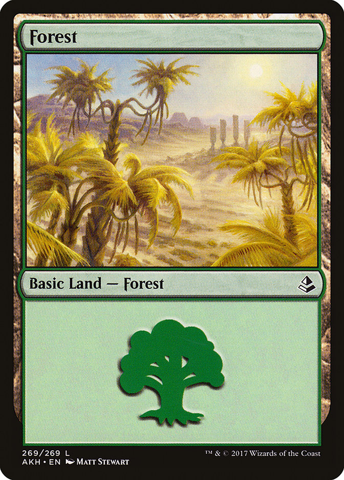 Forest (269) [Amonkhet] - Evolution TCG