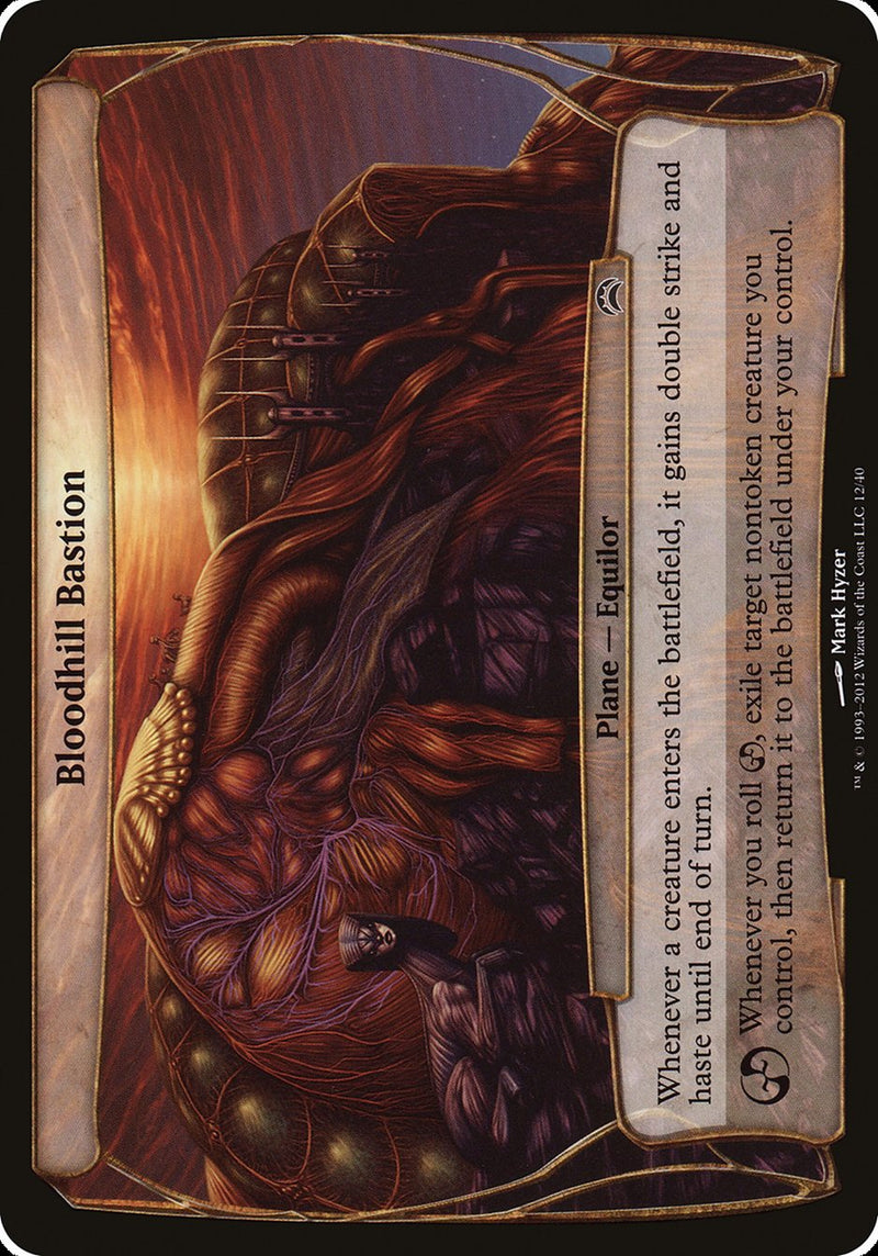 Bloodhill Bastion (Planes) [Planechase 2012 Planes] - Evolution TCG