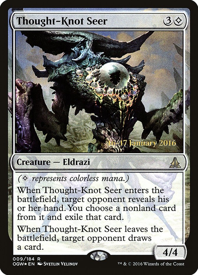 Thought-Knot Seer [Oath of the Gatewatch Prerelease Promos] - Evolution TCG