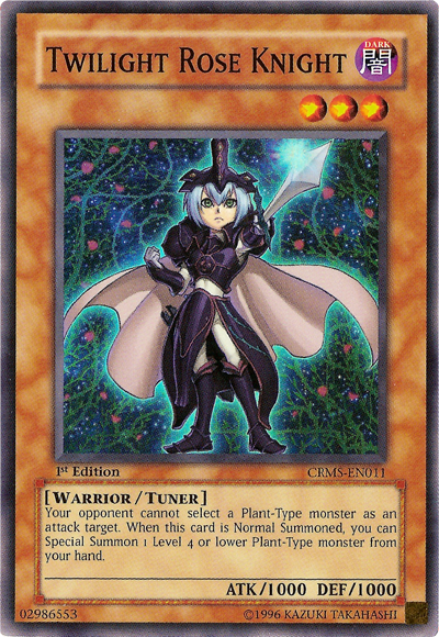 Twilight Rose Knight [CRMS-EN011] Super Rare - Evolution TCG
