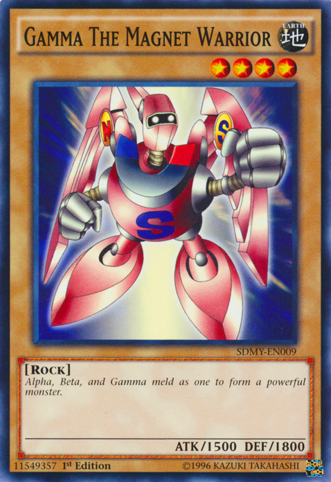 Gamma The Magnet Warrior [SDMY-EN009] Common - Evolution TCG