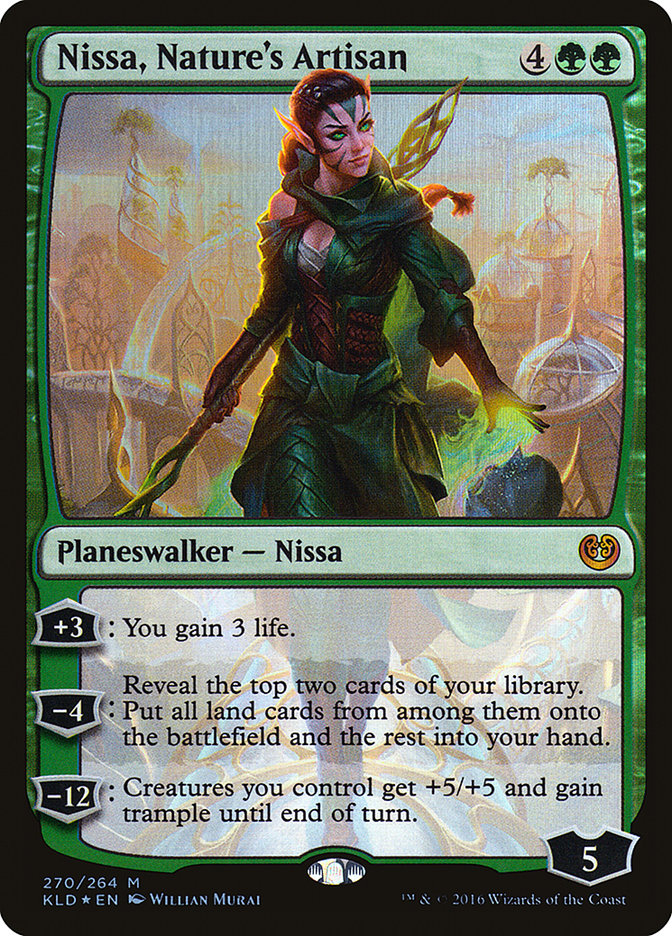 Nissa, Nature's Artisan [Kaladesh] - Evolution TCG