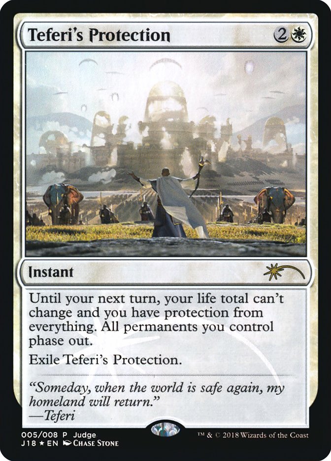 Teferi's Protection [Judge Gift Cards 2018] - Evolution TCG