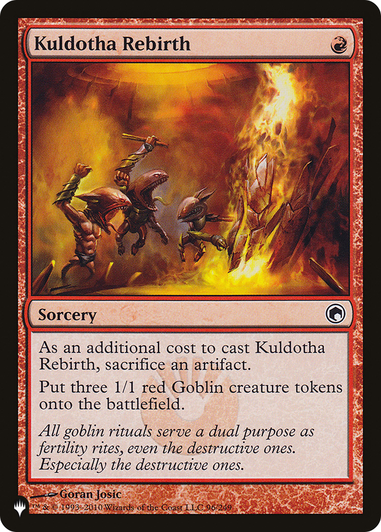 Kuldotha Rebirth [The List] - Evolution TCG