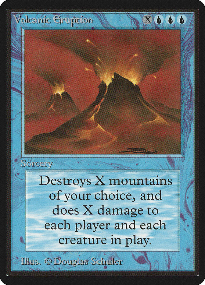 Volcanic Eruption [Beta Edition] - Evolution TCG