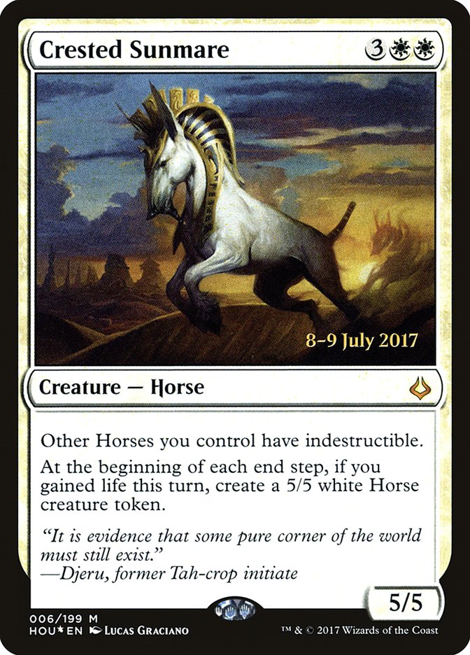 Crested Sunmare [Hour of Devastation Prerelease Promos] - Evolution TCG