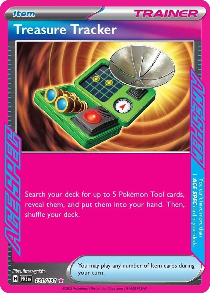 Treasure Tracker (131/131) [Scarlet & Violet: Prismatic Evolutions] - Evolution TCG