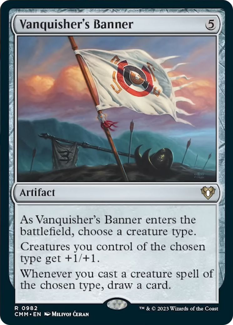 Vanquisher's Banner [Commander Masters] - Evolution TCG