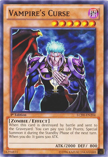 Vampire's Curse [LCJW-EN204] Common - Evolution TCG