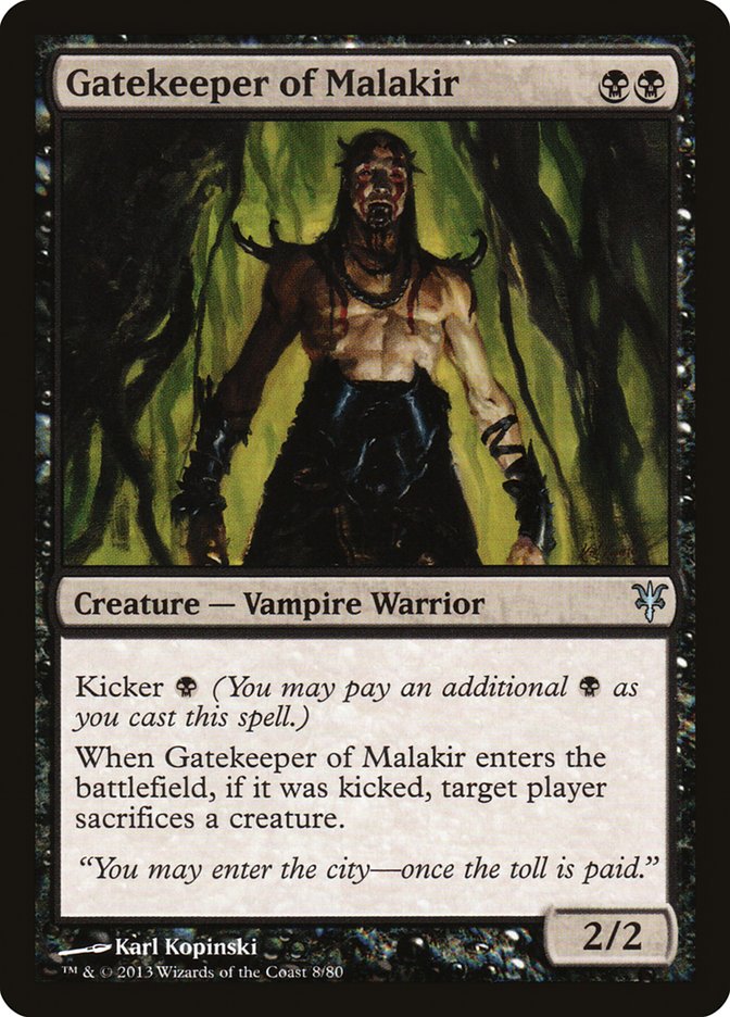 Gatekeeper of Malakir [Duel Decks: Sorin vs. Tibalt] - Evolution TCG