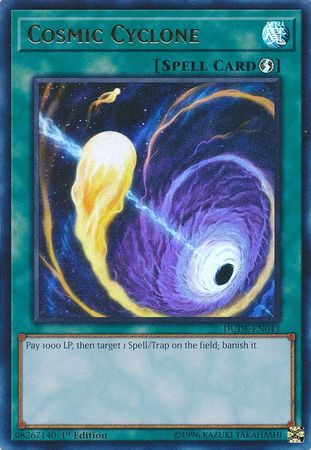 Cosmic Cyclone [DUDE-EN043] Ultra Rare - Evolution TCG