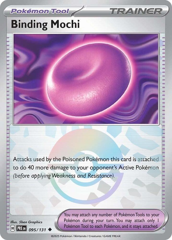 Binding Mochi (095/131) (Poke Ball Pattern) [Scarlet & Violet: Prismatic Evolutions] - Evolution TCG
