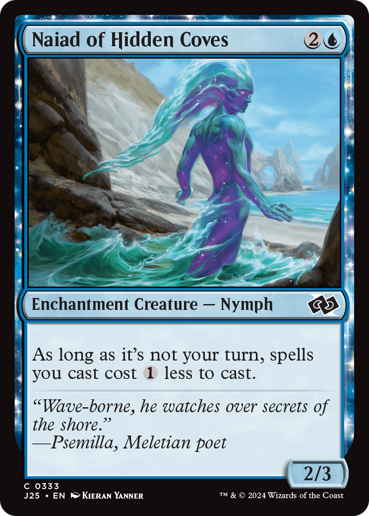 Naiad of Hidden Coves [Foundations Jumpstart] - Evolution TCG
