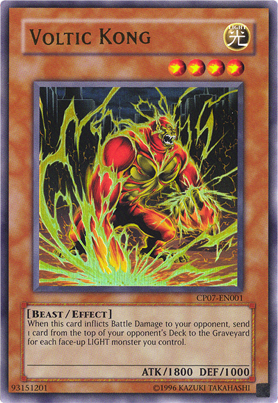 Voltic Kong [CP07-EN001] Ultra Rare - Evolution TCG